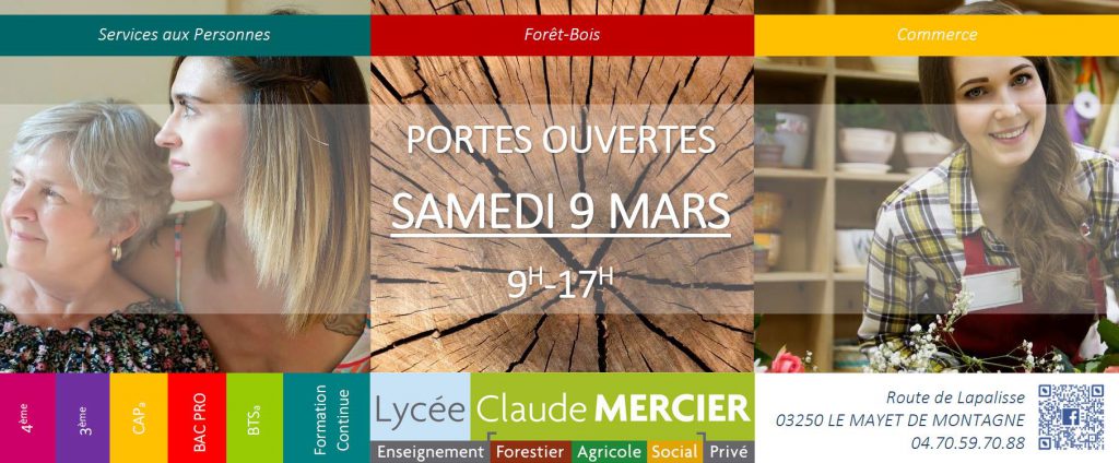 portes ouvertes lycee claude mercier 2019