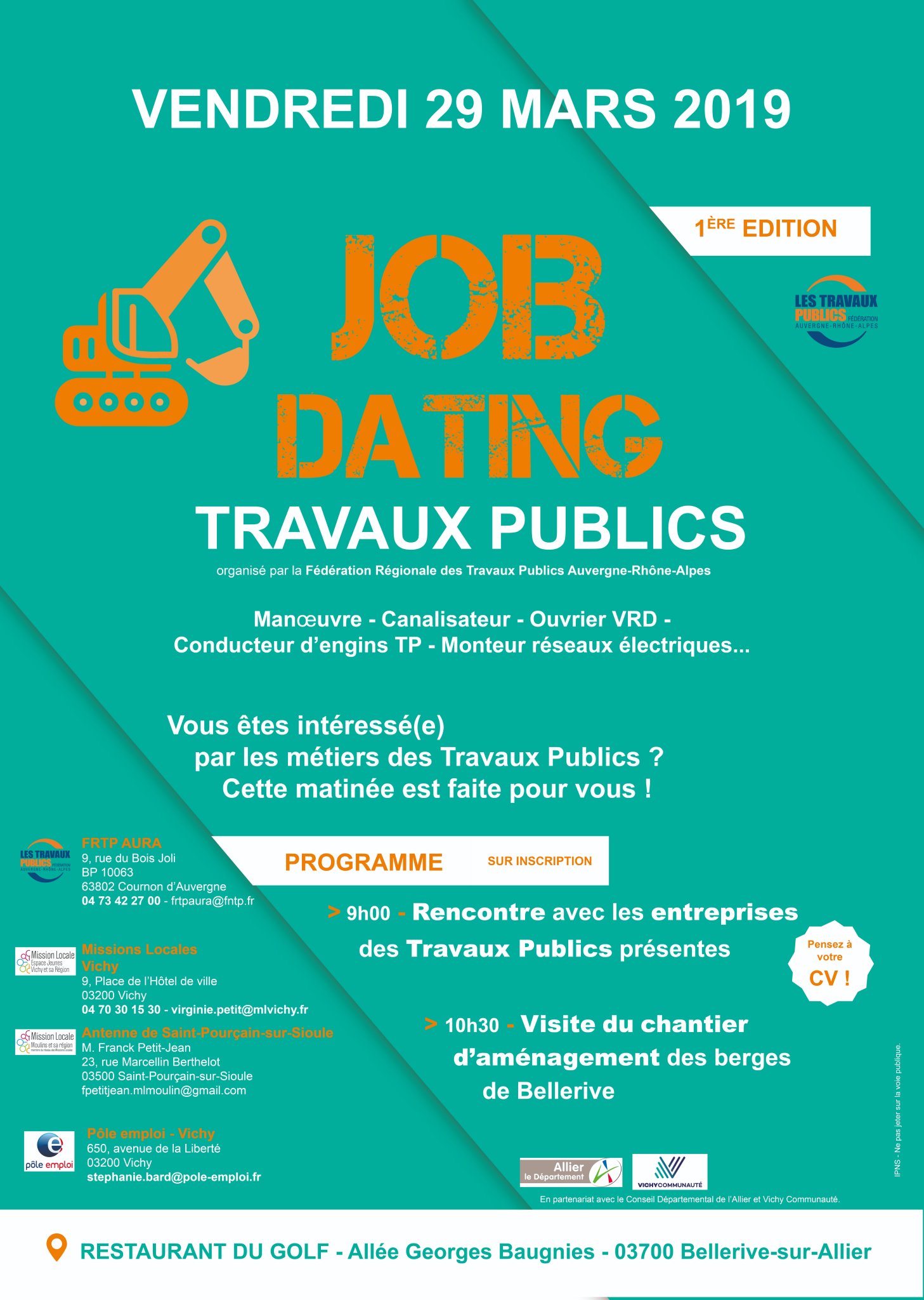 job dating travaux publics