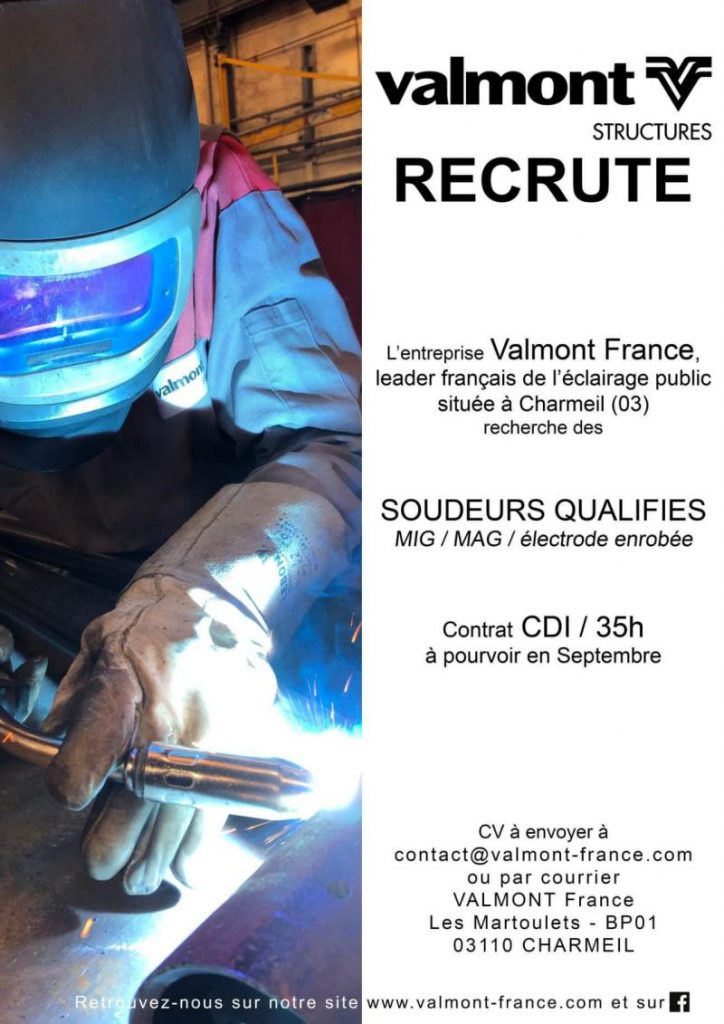 Valmont France recrute