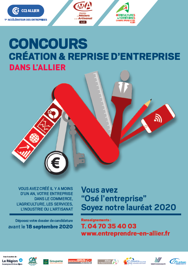 concours creation reprise ent allier - 2020