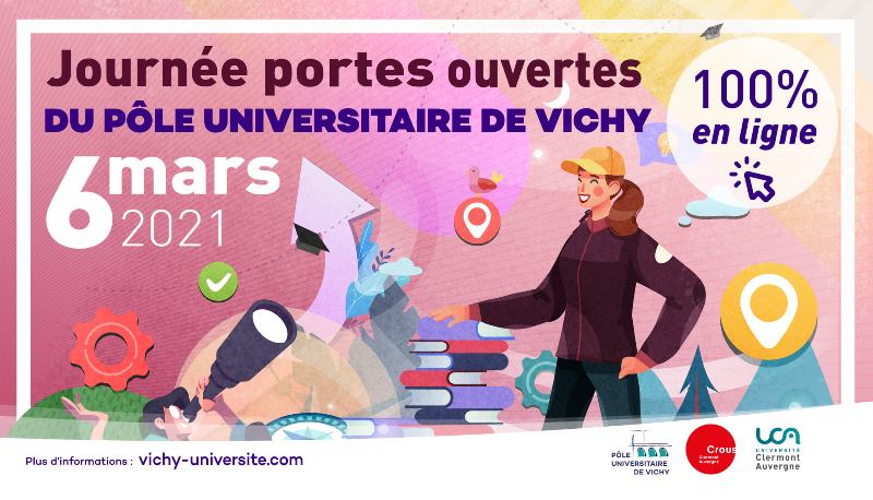 portes ouvertes pole universitaire de Vichy - 2021