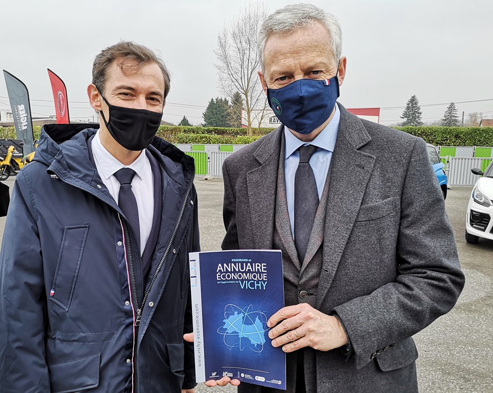 Bruno le Maire - visite Ligier