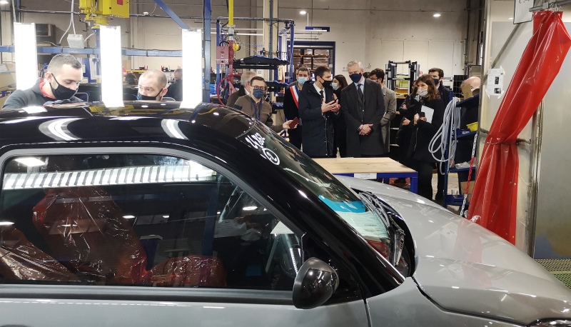 Bruno le Maire - visite Ligier